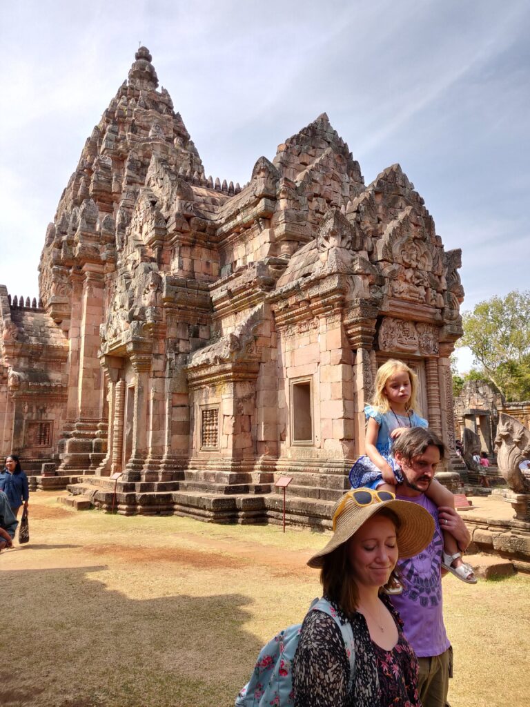 Phanom Rung temple complex main sanctuary, Buriram province Thailand