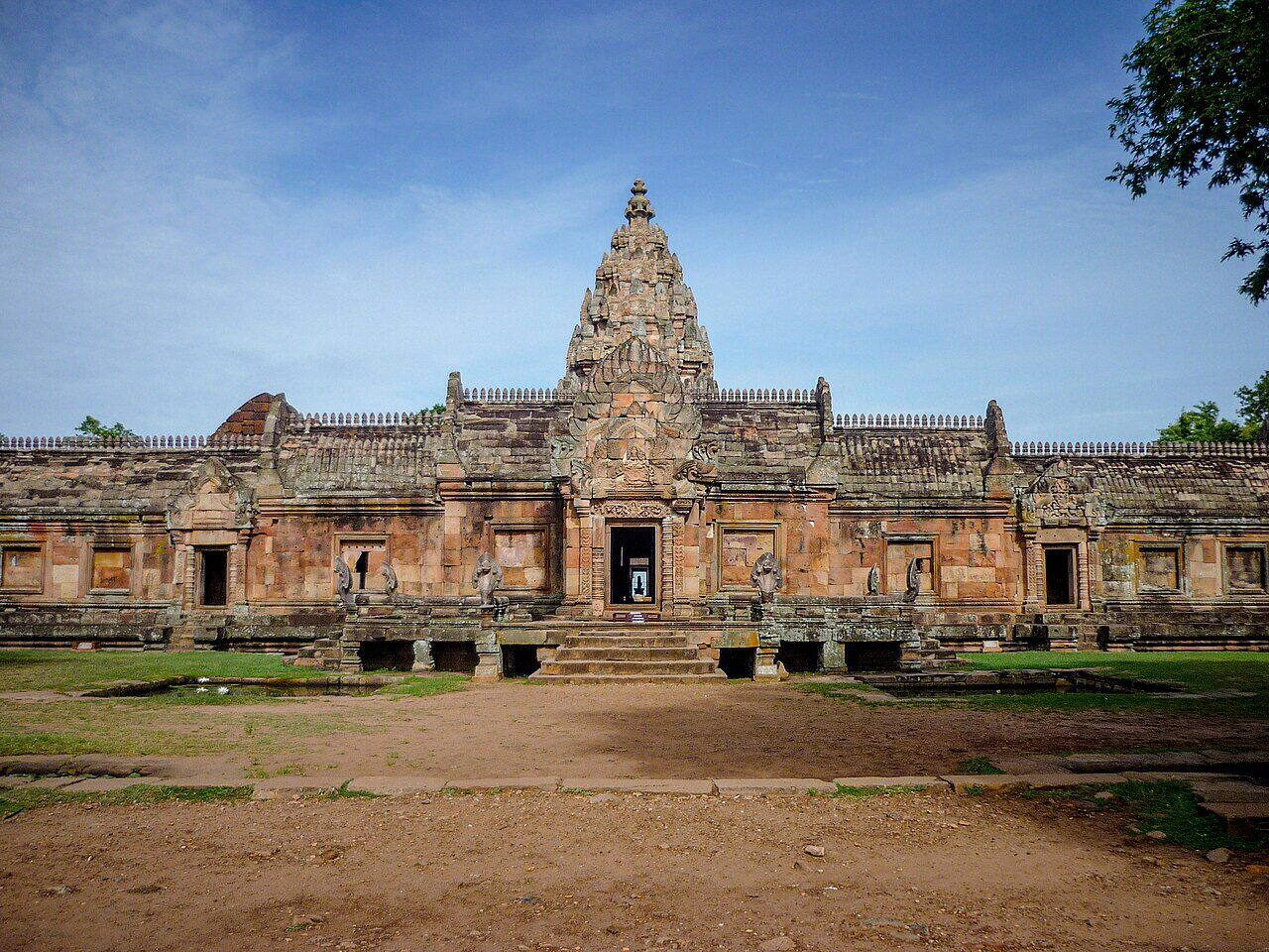 Phanom Rung temple complex main sanctuary, Buriram province Thailand