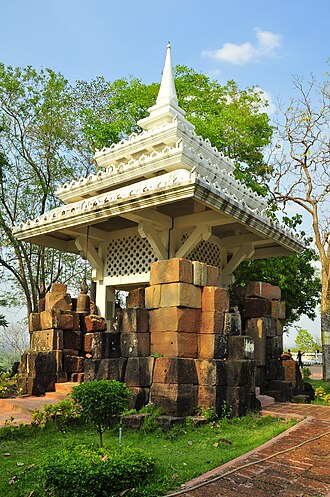 Prasat Khao Kradong — ancient Khmer ruins at the summit of the volcano, Buriram